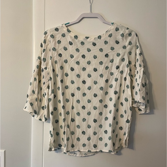 LOFT Tops - LOFT Palm Leaf Blouse